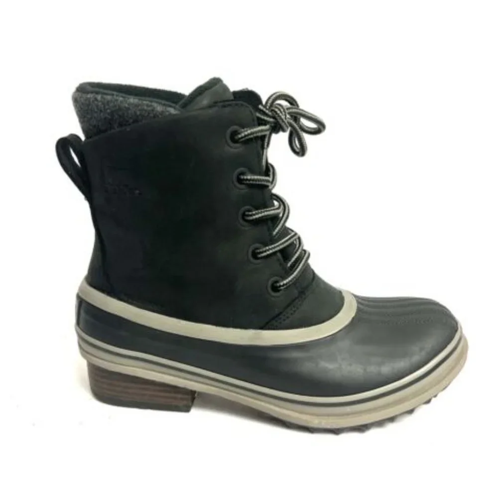 Sorel Womens Slimpack III Lace Waterproof Boot Size 8 M